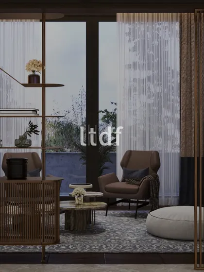 A room should hold its own in silence. This space speaks in the rhythm of timber slats, the softness of layered textures, and the way light lingers through sheer drapes. We design for these subtle moments, creating beautiful spaces that do not need to shout to be heard.
