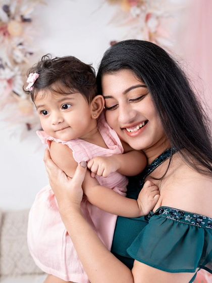 Moments with mommy. A mother's love is a special thing, and this portrait captures it perfectly.