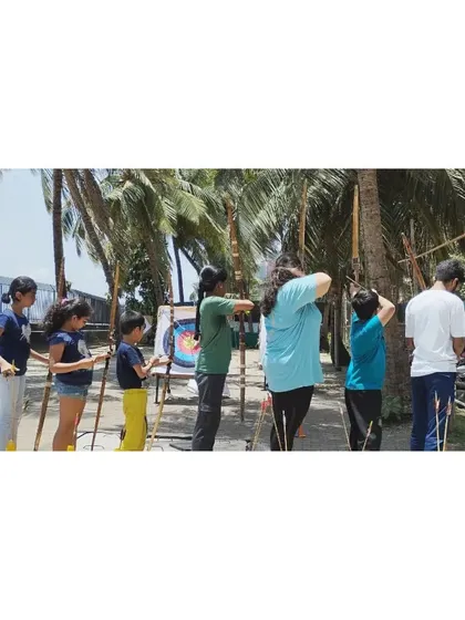 Our May batch of students practicing together at the Dadar range.