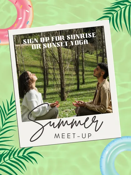 Find your center together with a sunrise or sunset yoga session. It's a peaceful and rejuvenating way to connect your minds and bodies while enjoying the beauty of the outdoors.