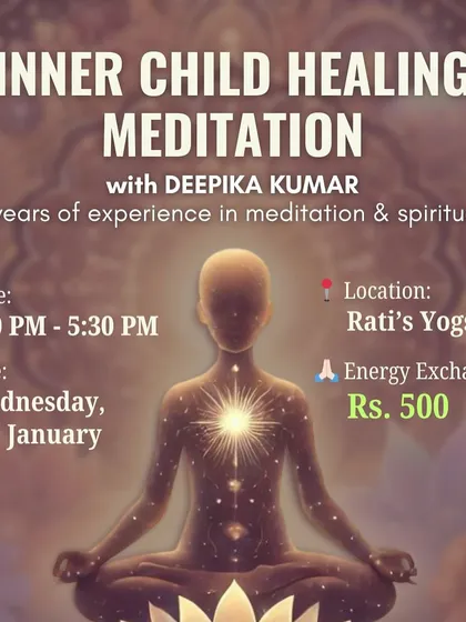 Journey inward to reconnect with the most tender part of yourself in our Inner Child Healing Meditation. This guided session is a safe space to navigate old wounds, nurture your inner world, and open your heart to deeper self-love and compassion.