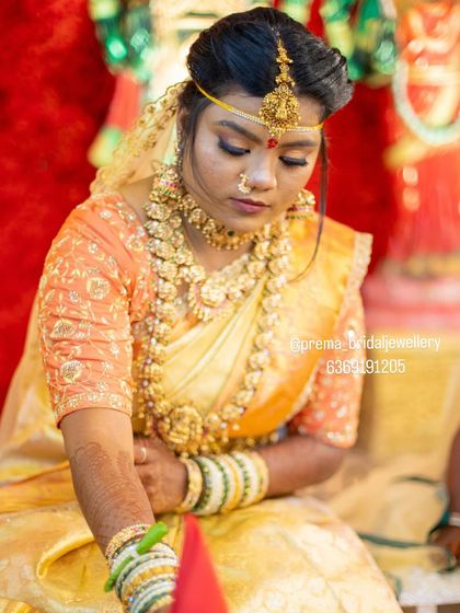 Prema - Bridal Jewellery Rental Happy Brides: Traditional Temple Jewellery photo 81