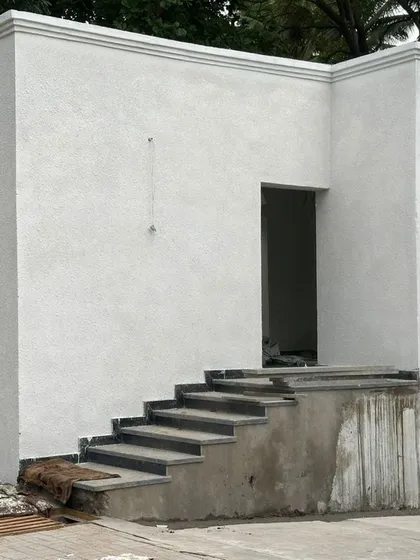 A duplicate image of the building under construction.