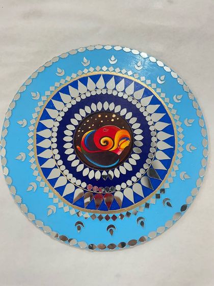 Paint Cafe Studio - Custom Handmade Crafts Traditional Indian Crafts: Lippan & Mirror Art photo 11