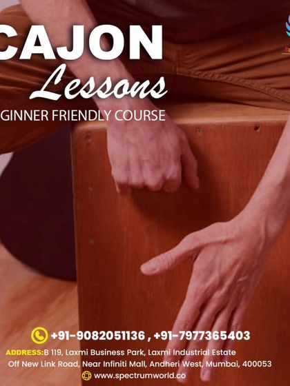 Our Cajon lessons are perfect for beginners. Learn the art of rhythm and percussion from the ground up and start creating beats that make an impact.