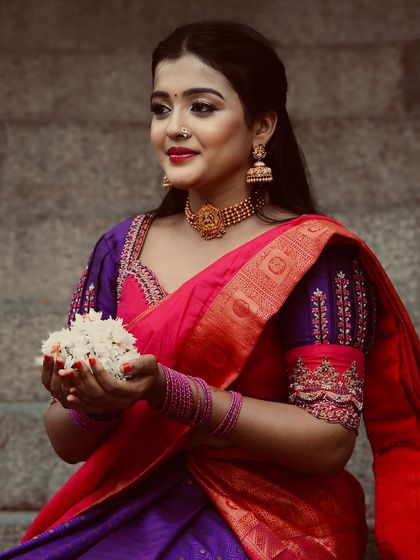 Designer Trends - Custom Bridal & Ethnic Couture Our Signature Half Sarees (Langa Voni) photo 13