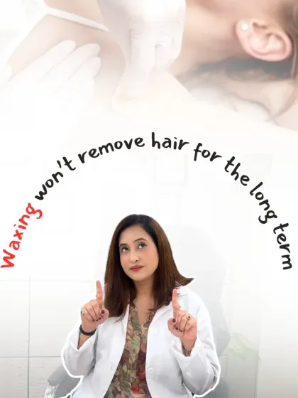 Many people believe waxing is a long-term solution, but it is not. Unlike temporary methods, laser hair removal offers permanent hair reduction by targeting the hair follicle itself. This graphic explains the key difference and why laser is a better investment for smooth skin.