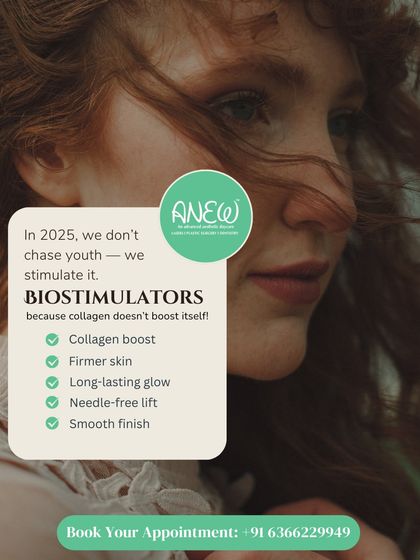In 2025, we don't chase youth, we stimulate it with biostimulators. These treatments boost your own collagen for a firmer, long-lasting glow and a needle-free lift.