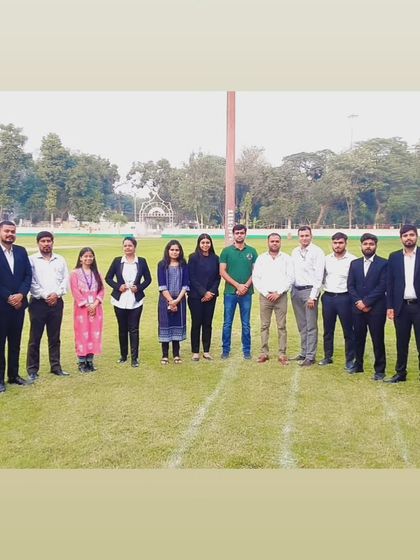 Our team of Para Legal Volunteers standing on the grounds of Tihar Jail. This was one of the best experiences, teaching me invaluable lessons about access to justice.