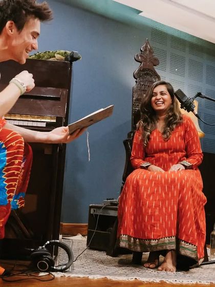 A beautiful, happy moment with Jacob. Our collaboration on his song 'A Rock Somewhere' was a dream come true and led to my first Grammy nomination.