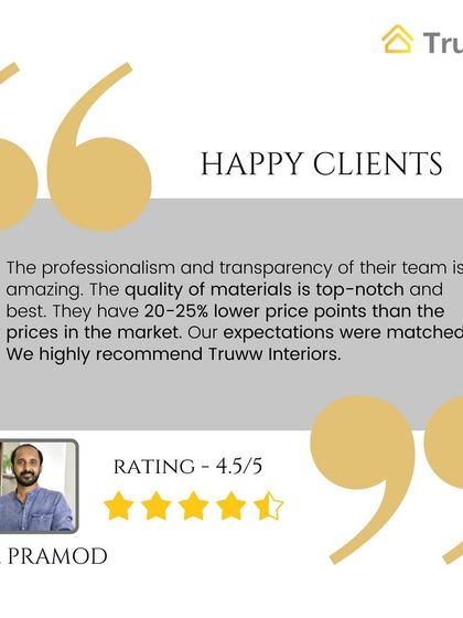 Truww - Turnkey Home Interiors Client Stories: Hear From Our Homeowners photo 11
