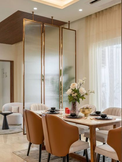 Studio Amaavi - Commercial & Hospitality Interior Design Grand Living & Dining Spaces photo 3