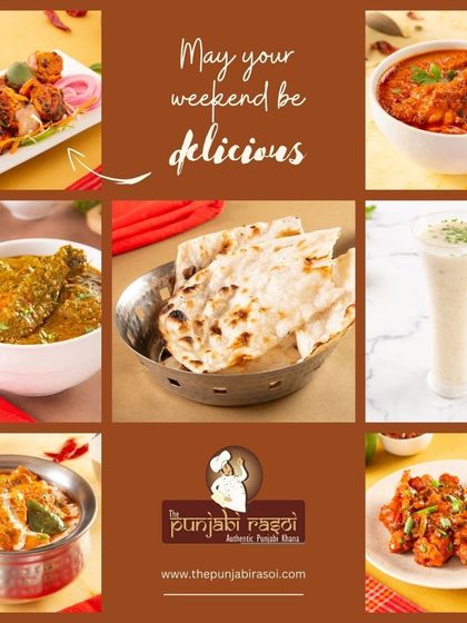 A feast for the eyes and stomach. This collage warns that drooling may occur, showcasing the sheer variety we offer.