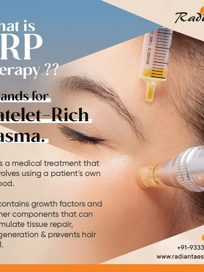 Many people ask me, what exactly is PRP therapy? It stands for Platelet-Rich Plasma. In simple terms, it's a medical treatment where I use your own blood. We concentrate the platelets, which are rich in growth factors that stimulate tissue repair and hair follicle regeneration, and inject them precisely where your scalp needs them. It's a natural way to combat hair fall.