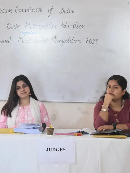 On the judges' panel for the National Moot Court Competition. I have experience evaluating arguments related to various fields, including matrimonial, civil, and criminal law.