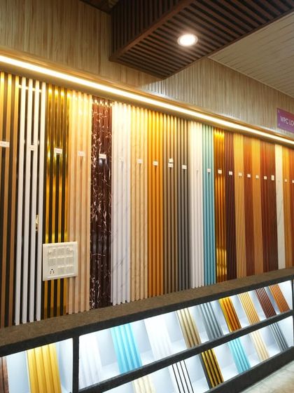 An identical shot to the previous one, reinforcing the vast color and texture options available in our fluted panel and WPC louver collection.