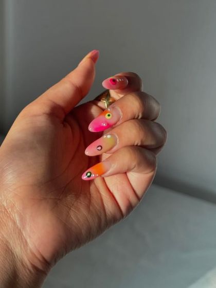 Custom Hand-Painted Nail Art photo 61