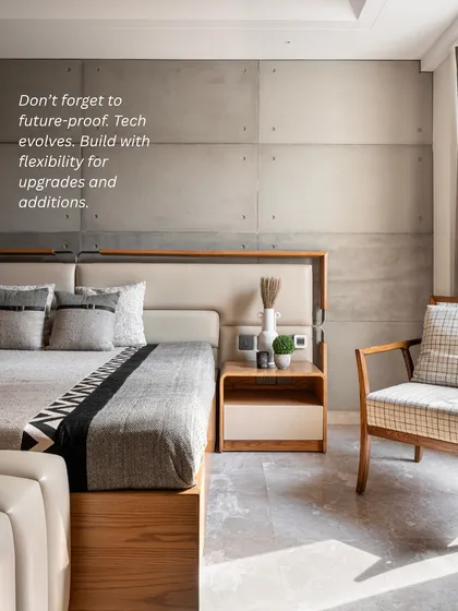 Mistake to avoid: Forgetting to future-proof. Technology evolves quickly, so we design with flexibility in mind, allowing for easy upgrades and additions down the line.