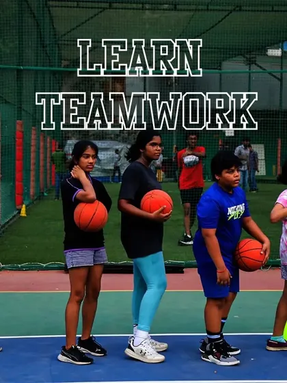 A group of young players listening to instructions, ready to learn teamwork. I believe that great teams are built on communication and shared goals.