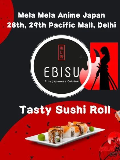We recently participated in Mela Mela Anime Japan, a Japanese anime event. We were excited to sell our popular sushi rolls and enjoy the collaboration between food and pop culture.
