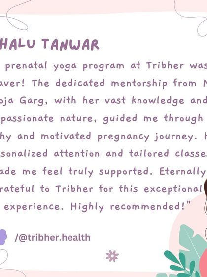We are so happy to hear our prenatal yoga program was a lifesaver for Shalu. Our mentors, like Ms. Pooja Garg, are dedicated to providing personalized attention to guide you through a healthy and motivated pregnancy.