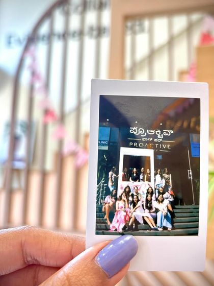 A polaroid keepsake from our event. We love capturing these moments of community and empowerment.