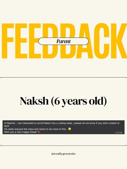 When a child enjoys a class so much they want to do more of it, we know we're doing something right. We were so happy to receive this request to start a new batch.