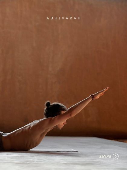 This posture, a variation of Shalabhasana (Locust Pose), strengthens the back and prepares the body for higher energies. It is part of the process of taking charge of your life and transforming your body into a passage, not a block.