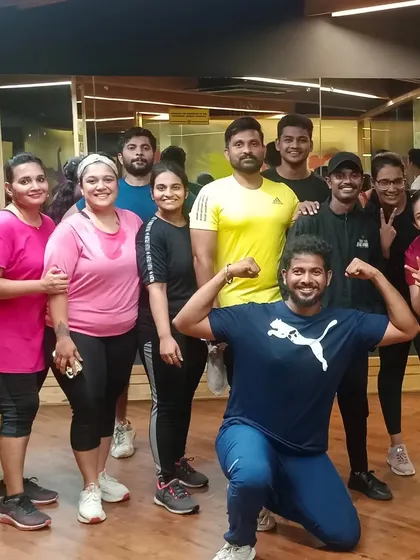 Another fantastic evening Zumba batch at Gold's Gym. It's great to see everyone feeling strong and accomplished after a powerful workout session.