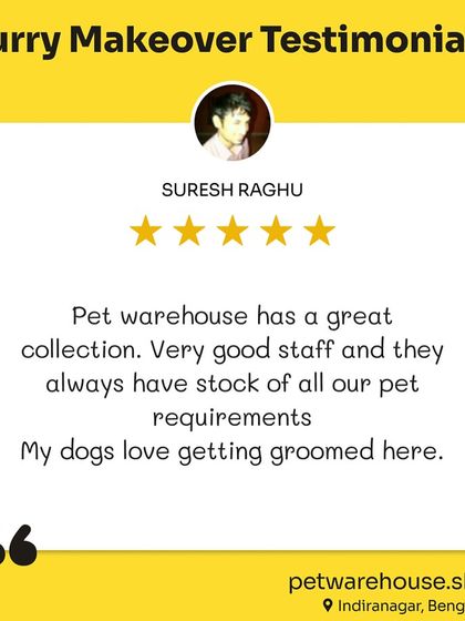 Pet Warehouse - Pet Grooming Services Words from Our Pet Parents photo 9