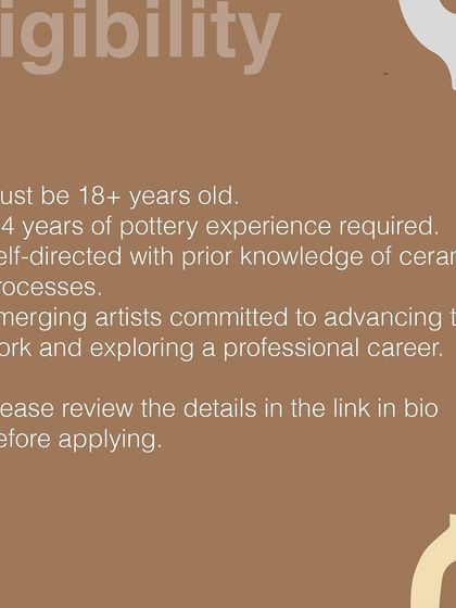 Clay Station - Artist Residency Program Apply for the Artist Residency Program photo 3