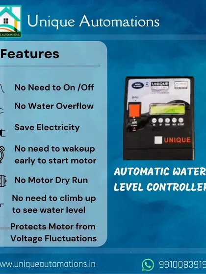 Another view of the powerful features packed into our automatic water level controller. It is engineered to save you time, money, and stress by providing a fully automated water management system.
