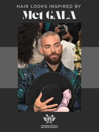 J Balvin's bold, clean-shaven head at the Met Gala is a statement. Whether you want a classic cut or a daring new look, we have the skills to make it happen.