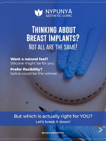 Thinking about breast implants? It's important to know that not all are the same. Whether you prefer the natural feel of silicone or the flexibility of saline depends on your goals.