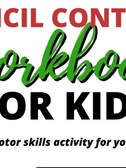 Preparing for kindergarten starts with small, confident steps. My Pencil Control Workbook is a reusable, fun activity designed to help early learners develop the fine motor skills and hand strength needed for writing.