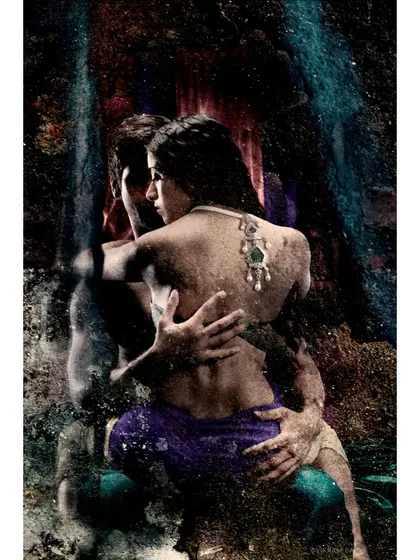 Another from my Kamasutra shoot for Yogesh Jasnani jewelry. The multiple exposures and textures create a complex and dreamlike composition.