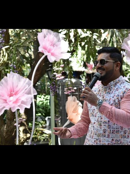 Emcee Pramod - Wedding Emcee & Host The Emcee In Action photo 44