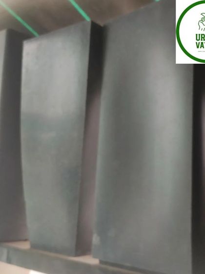 A collection of beautiful fiber pots ready for delivery.