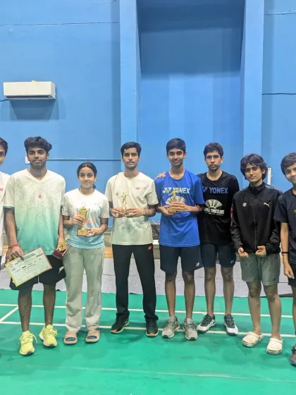 Celebrating the success of our rising shuttlers at the U.P. State Championships. This group of talented young players demonstrates the depth of skill across various age groups and categories within our academy.