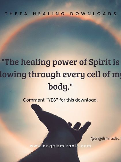 Receive this healing download to affirm that the power of Spirit is flowing through every cell of your body. This belief supports your physical and energetic well-being.