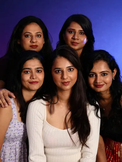 For this group portfolio shoot, I created complementary makeup looks for five different models. I adapted the style to suit each individual's features while maintaining a cohesive and stylish theme for the entire group.
