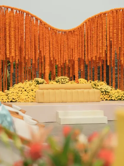 Vibrant Haldi & Mehendi Functions photo 7