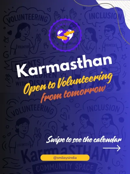 The big announcement! Karmasthan is open for volunteering. This space is the result of a long-held dream to have a dedicated hub for our community to gather, create, and serve.