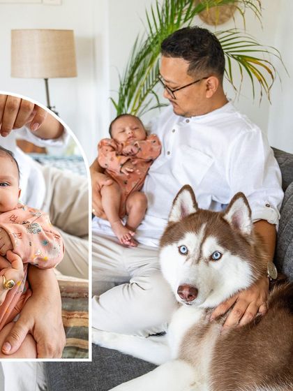 Pawparazzi By Prathima - Maternity & Newborn Photography with Pets Newborns & Their Furry Guardians photo 5