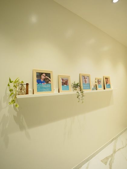 Our walls are adorned with photos that celebrate the beautiful results and happy journeys of our clients.