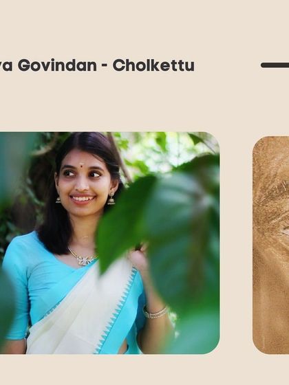 Meet Vidya Govindan, who presented "Cholkettu" at Uncut Chapter 1.
