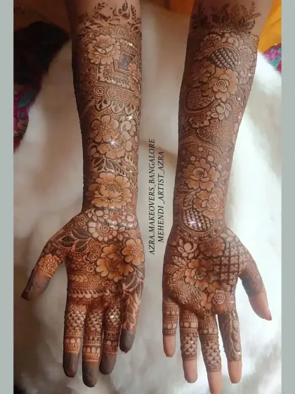 Azra Mehendi - Mehendi Artistry Full Bridal Mehendi photo 63