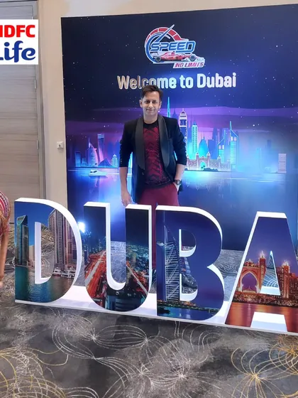 All set to perform for HDFC Life achievers in Dubai. I love the energy of international events and the opportunity to dazzle a diverse audience.