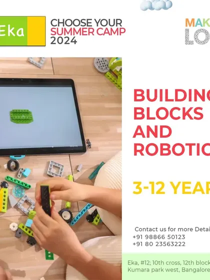 Build the future with our Building Blocks and Robotics camp. In partnership with MakersLoft, we introduce young minds to the exciting world of STEM.