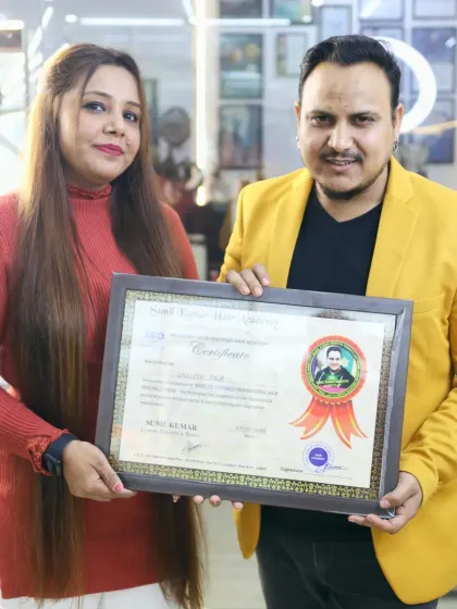 Sunil Kumar - Professional Hairstyling Courses & Training Our Proud Graduates: Student Success photo 39